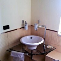 Top lavabo vetro Bari